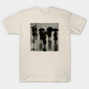 Figures in the rain T-Shirt